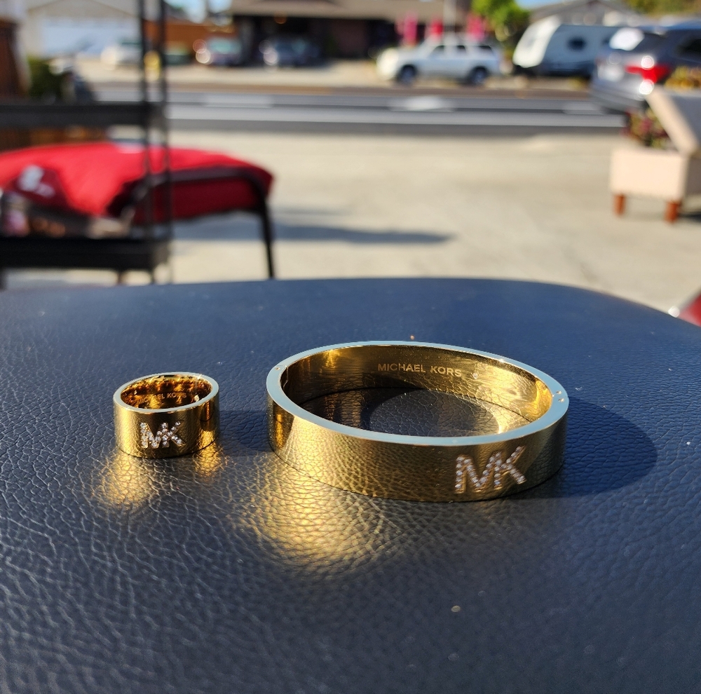 SOLD!! Michael Kors bracelet & ring